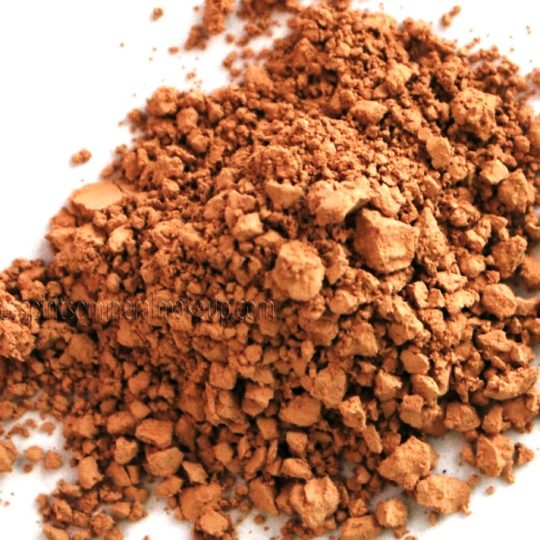 dark beige foundation - evens out skin tone in the medium dark range.